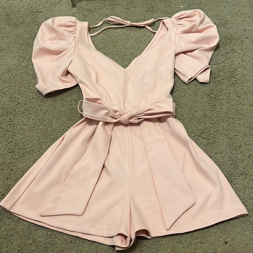 Pink jumpsuit